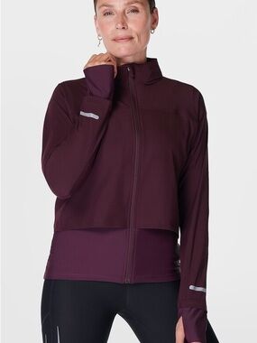 Sweaty Betty Plum Fast Track Running Jacket